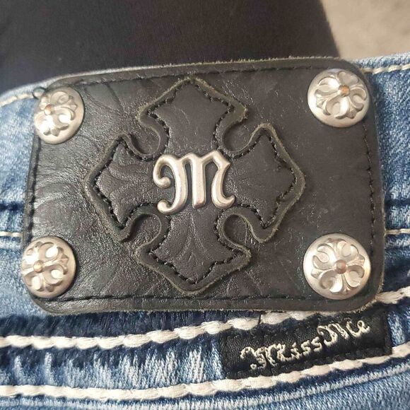 MISS ME DENIM CAPRIS - Picture 10 of 11